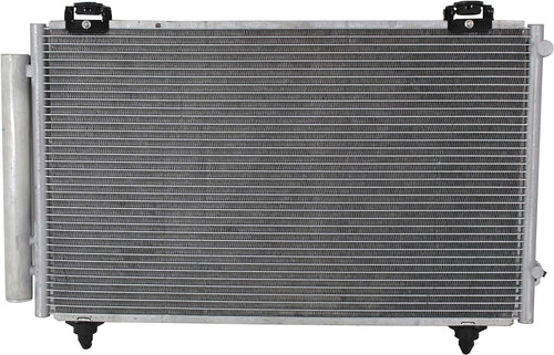 Kool Vue A/C Condenser Compatible with 2003-2004 Toyota Matrix, Fits 2003-2004 Corolla with Receiver Drier Aluminum Core TO3030184