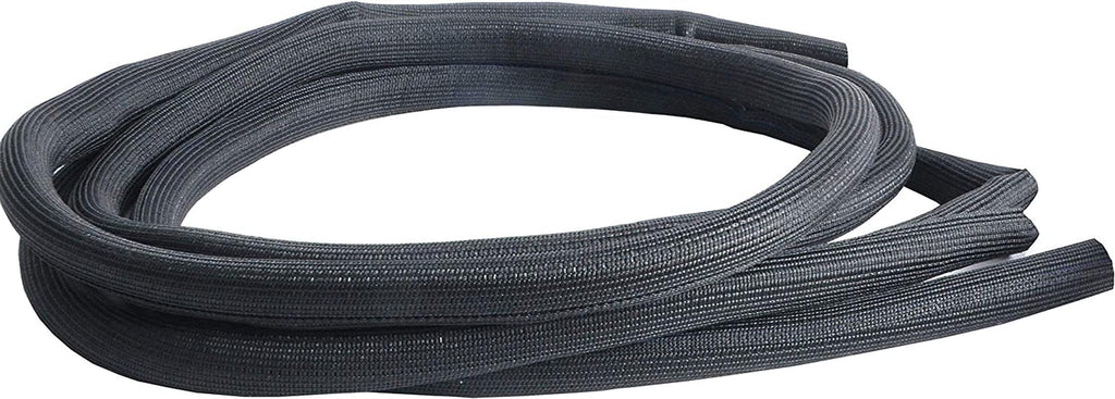 Design Engineering 010652 Easy Loom - Split Wire Sleeve, 3/8" (10Mm) X 20' - Black