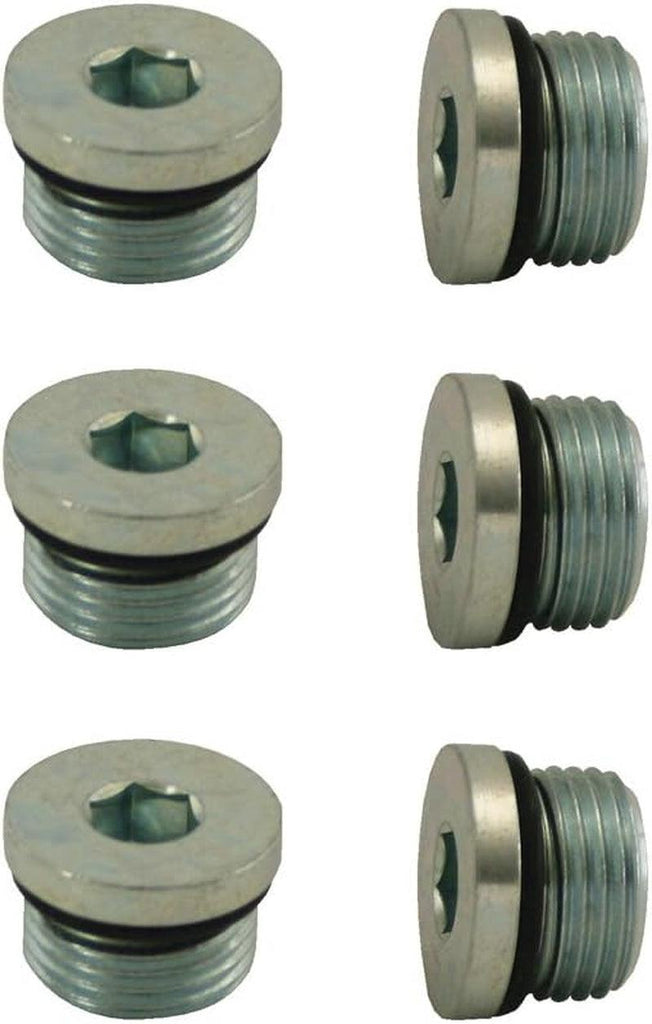 PLUG, STEEL -8AN, 3/4-16, with O-RING