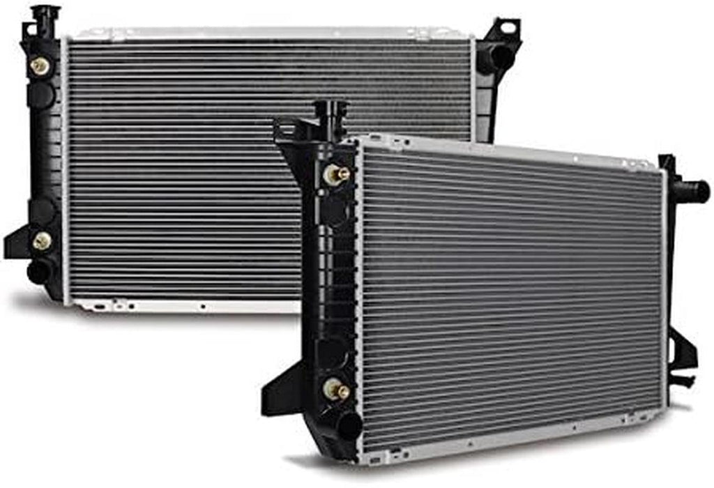 R1453-AT Plastic End-Tank Radiator Compatible with Ford Bronco 1985-1996