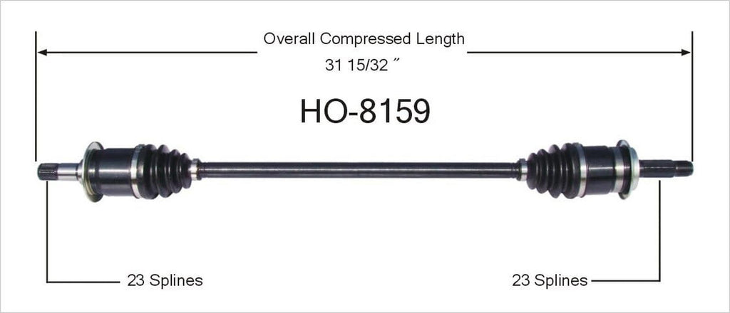 HO-8159 CV Axle Shaft