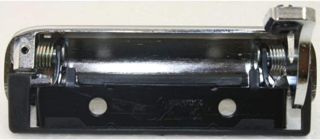 for Mercury Lynx Exterior Door Handle Front, Passenger Side Chrome (1981-1987) | Trim:All Submodels | FO1311112 | E3FZ5822404A