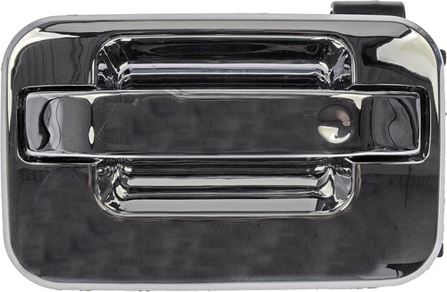 Dorman 91075 Rear Driver Side Exterior Door Handle Compatible with Select Ford/Lincoln Models, Chrome