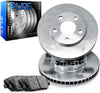 R1 Concepts Front Brakes and Rotors Kit |Front Brake Pads| Brake Rotors and Pads| Ceramic Brake Pads and Rotors |Fits 2008-2019 Pontiac Vibe, Scion Xd, Toyota Corolla, Matrix