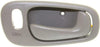 For Chevy Prizm Interior Door Handle Front or Rear Passenger Side Gray 1998-2002 | with Door Lock Hole | Trim:All Submodels | TO1353154 | 94857492
