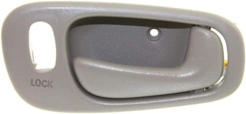For Chevy Prizm Interior Door Handle Front or Rear Passenger Side Gray 1998-2002 | with Door Lock Hole | Trim:All Submodels | TO1353154 | 94857492