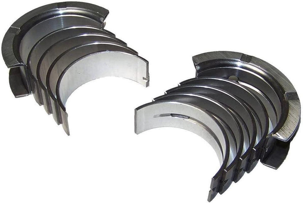DNJ MB1122.10 Oversize Main Bearings for 1994-2002 / Dodge, Jeep/Cherokee, Dakota, Wrangler / 2.5L / OHV / L4 / 8V / 150Cid, 153Cid