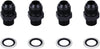 MMSBH-RX8-04K Oil Line Kit Compatible with Mazda RX-8 2004-2011 Silver