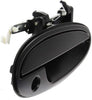 for Buick Park Avenue Exterior Door Handle Front, Passenger Side Smooth Black 1997-2005 | with Key Hole | Trim: Base/Ultra | GM1311170 | 25699150