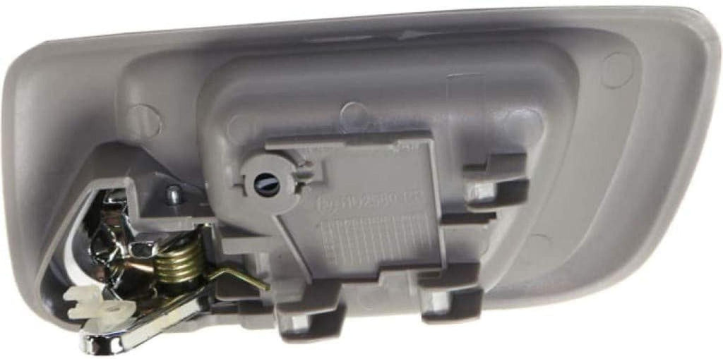 For Honda Accord Interior Door Handle Rear, Passenger Side Gray Bezel with Chrome Lever (1998-2002) | Trim:All Submodels | HO1353104 | 72620S84A01ZB
