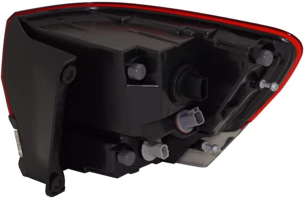 For Jeep Grand-Cherokee 2014-2021 Tail Light Driver Side | Outer | W/ Gray Bezel | 80Th Anniversary/Laredo/Limited/Overland/Summit Model | Granite Trim | Replacement for CH2805120 | 68368395AC