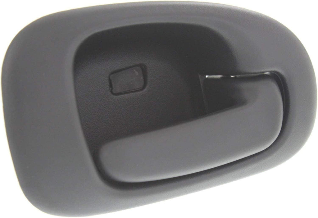 Interior Door Handle Set Compatible with 1998-2004 Dodge Intrepid Rear, Driver and Passenger Side Textured Black Sedan