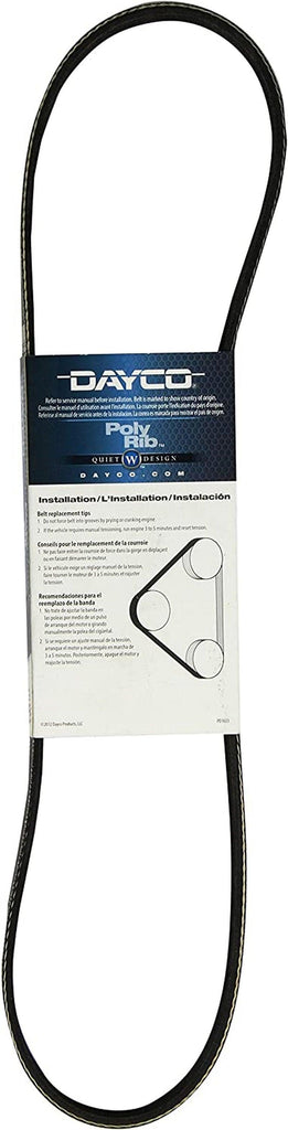 5050385 Serpentine Belt , Black