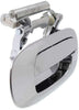 Compatible with Dodge Dakota Exterior Door Handle 2000-2004 Passenger Side | Rear | Chrome | Trim:All Submodels
