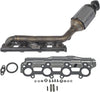 674-978 Passenger Side Manifold Converter - Not CARB Compliant Compatible with Select Lexus / Toyota Models (Made in USA)