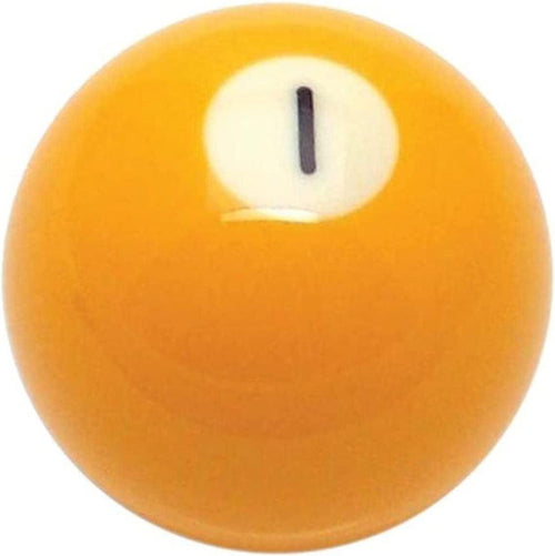 96046 Solid Yellow 1 Ball Billiard Pool Shift Knob