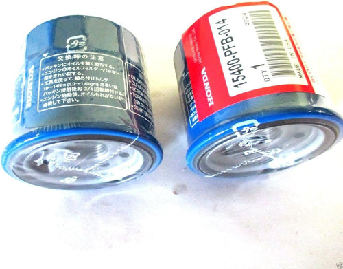 2 Pack Genuine 15400-PFB-014 Oil Filter OEM