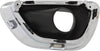 Front, Driver and Passenger Side Fog Light Trim Set of 2 Compatible with 2014-2016 Jeep Grand Cherokee Black, with Chrome Trim, Laredo, Limited, Overland, Summit Models, Black and Chrome