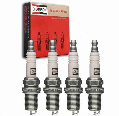 4 Pc Champion Platinum Spark Plugs Compatible with Chevrolet Sonic 1.8L L4 2012-2018