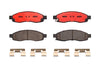 Front Disc Brake Pad Set for Titan, QX56, Armada, Pathfinder Armada (P58001N)