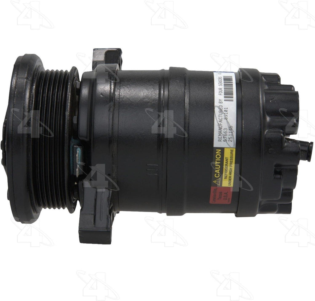 57663 Remanufactured Compressor with Clutch