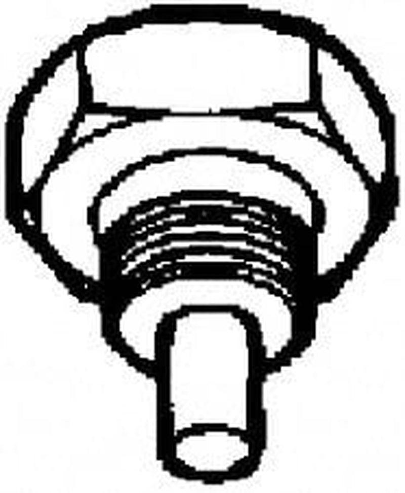 Dorman 65325 Oil Drain Plug Standard M16-1.50, Head Size 17Mm Compatible with Select Models