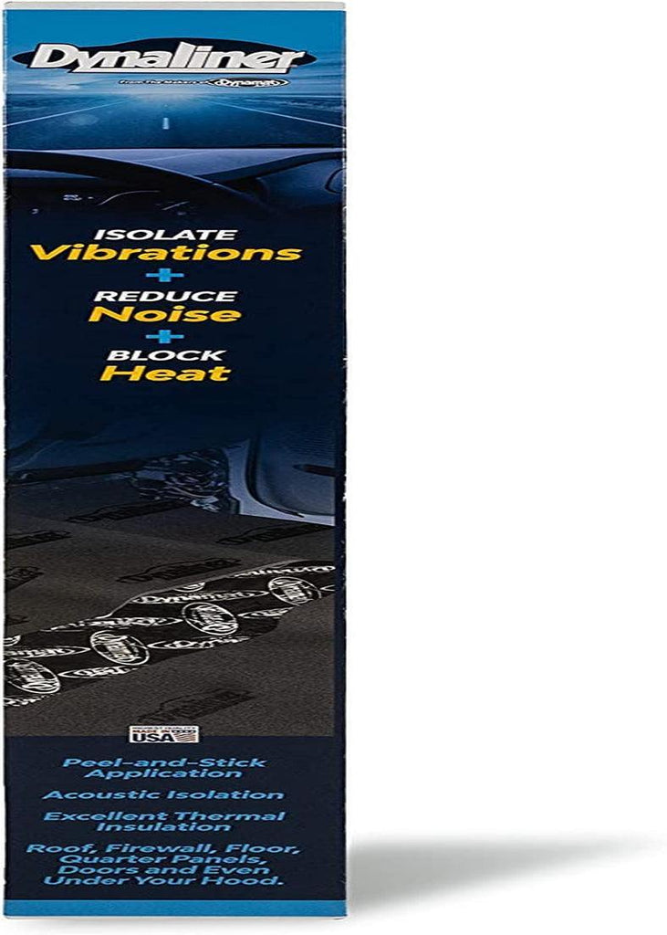 11102 Dynaliner 32" X 54" X 1/4" Thick Self-Adhesive Sound Deadener