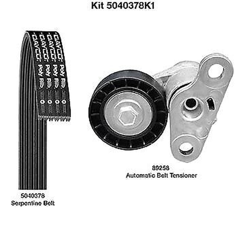 Serpentine Belt Drive Component Kit for Escalade, Escalade Esv+More 5040378K1