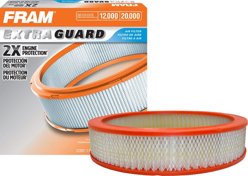 FRAM Extra Guard round Plastisol Engine Air Filter Replacement, Easy Install W/ Advanced Engine Protection and Optimal Performance, CA136