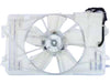 Radiator Fan Assembly - Compatible with 2003 - 2008 Pontiac Vibe Wagon 1.8L 4-Cylinder 2004 2005 2006 2007