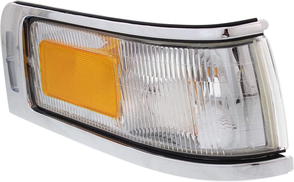 Corner Light for Lincoln Town CAR 1995-1997 RH Lens and Housing with Emblem Provision