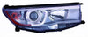 Depo Headlight Assembly for 14-16 Highlander 312-11F2R-AS7