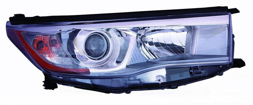 Depo Headlight Assembly for 14-16 Highlander 312-11F2R-AS7