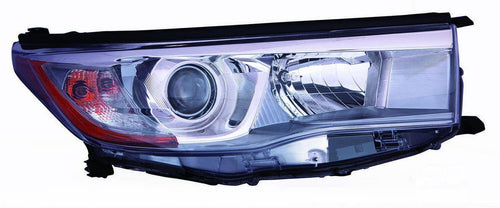 Depo Headlight Assembly for 14-16 Highlander 312-11F2R-AS7