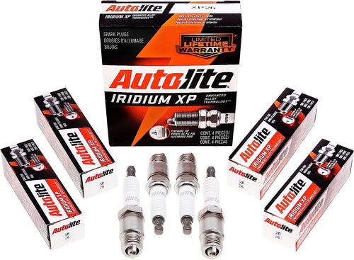Iridium XP Automotive Replacement Spark Plugs, XP26 (4 Pack)