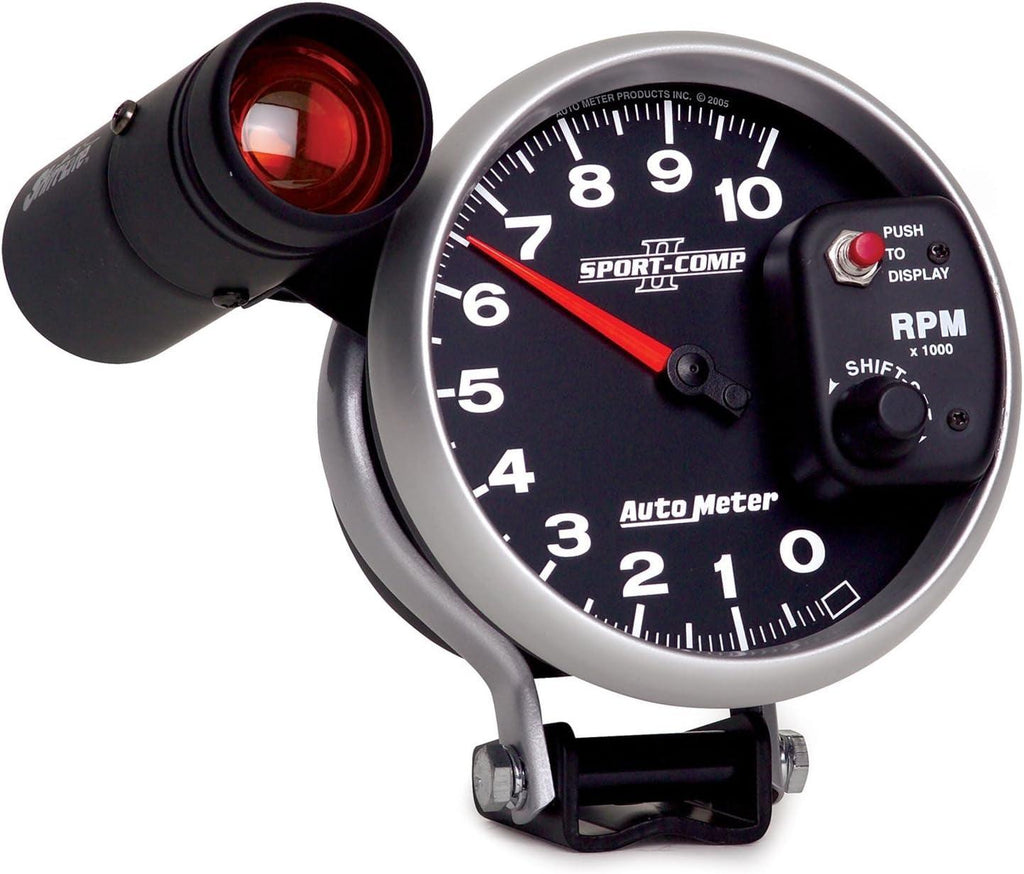 3699 Sport-Comp II 5" 10000 RPM Shift-Lite Tachometer