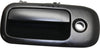 for GMC Savana 3500 Exterior Door Handle Front, Driver Side Smooth Black (2010-2017) | with Key Hole| Trim:All Submodels
