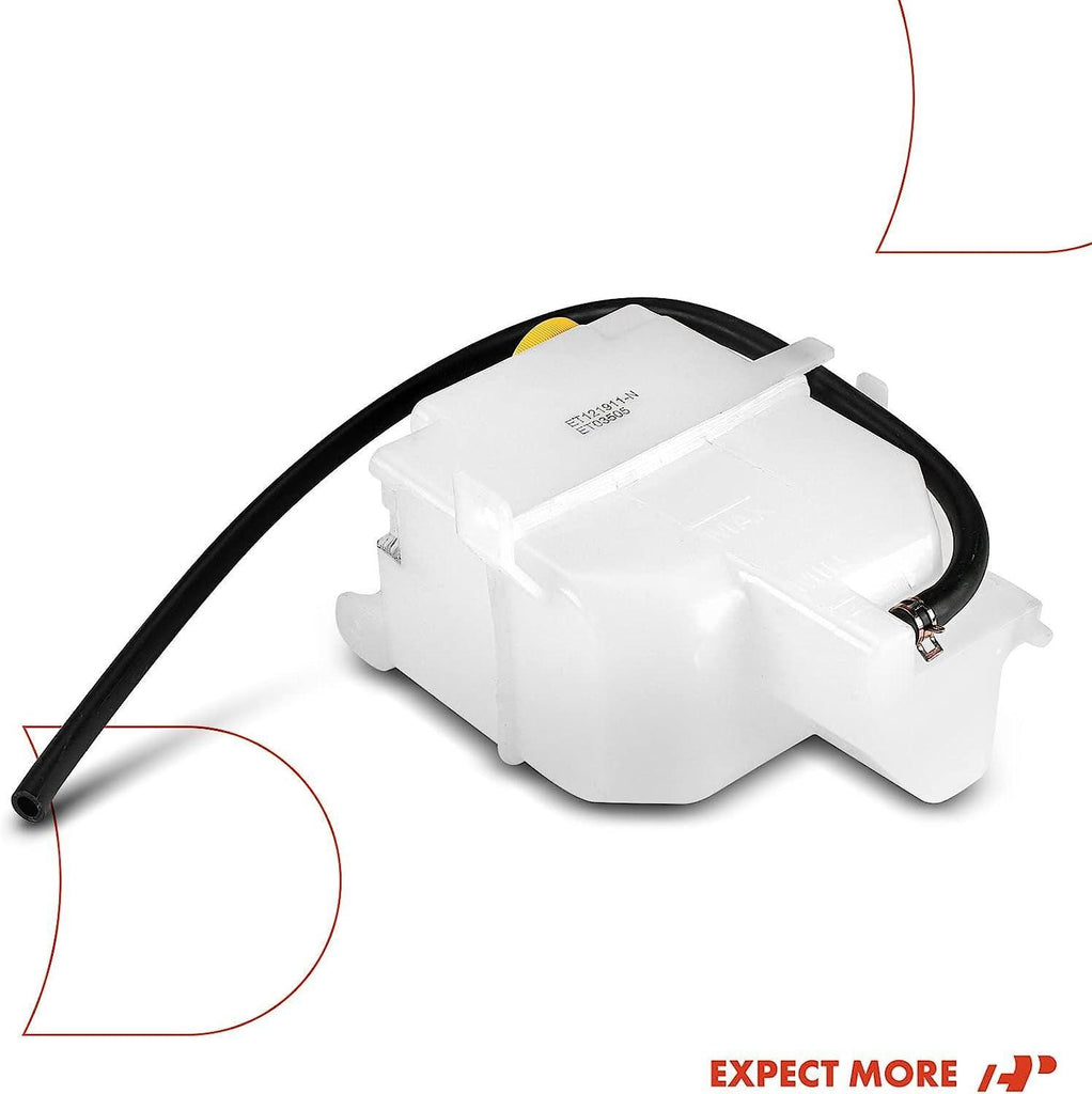A-Premium Engine Coolant Overflow Recovery Reservoir Tank [With Cap & Tubing] Compatible with Infiniti I30 2000-2001, I35 2002-2004 & Nissan Maxima 2000 2001 2002 2003, Replace# 217102Y000