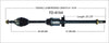 FD-8164 CV Axle