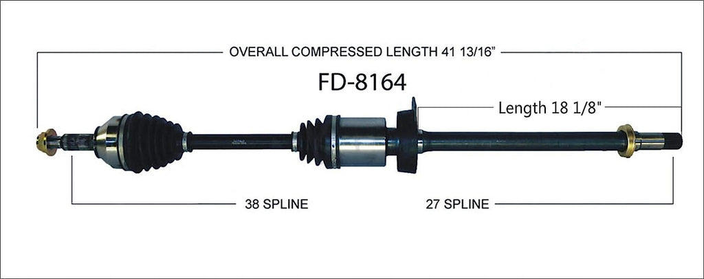 FD-8164 CV Axle