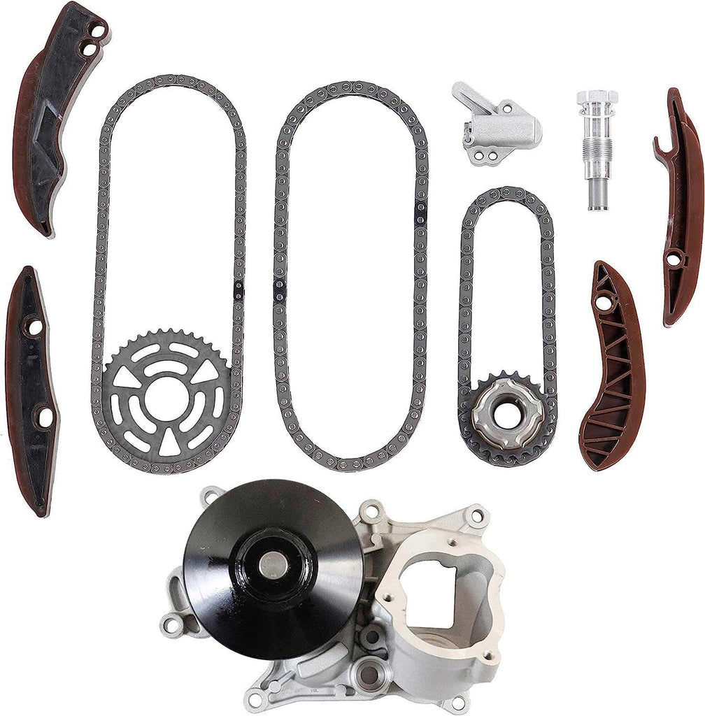 DNJ TK844WP TIMING KIT with WATER PUMP for 14-15 BMW / L4 / 2.0L / 122 DOHC 16V N47D20