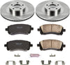 KOE2369 Autospecialty Front Replacement Brake Kit-Oe Brake Rotors & Ceramic Brake Pads