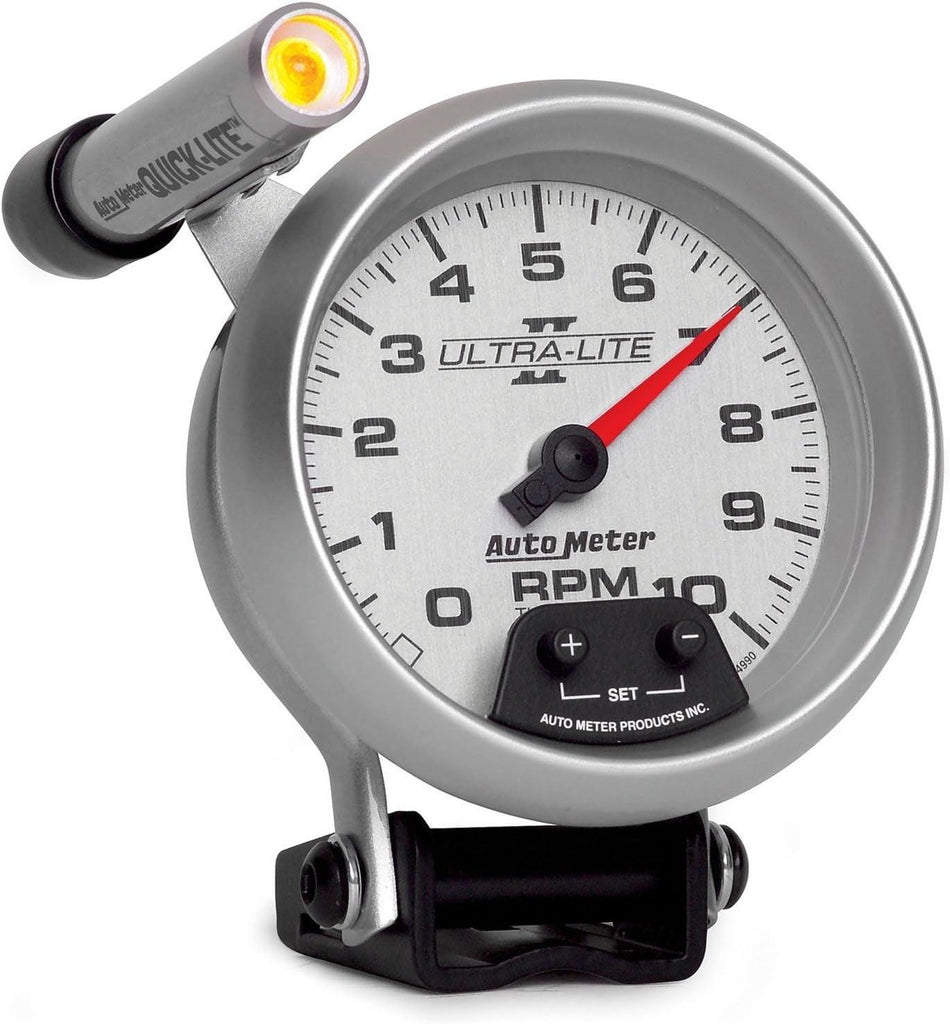 4990 Ultra-Lite II 3-3/8" 10000 RPM Pedestal Mount Mini-Monster Tachometer