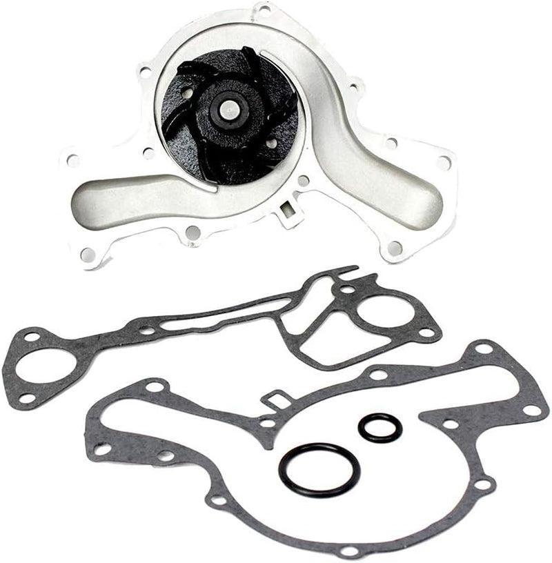 DNJ WP125 Water Pump for 1987-2000/ Chrysler, Dodge, Hyundai, Mitsubishi, Plymouth/ 3000GT, Acclaim, Caravan, Daytona, Diamante, Dynasty, Galant, Mighty Max, 3.0L, SOHC, V6, 2972Cc, 181Cid