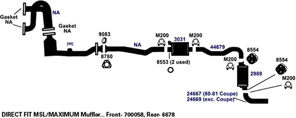 24667 Exhaust Pipe