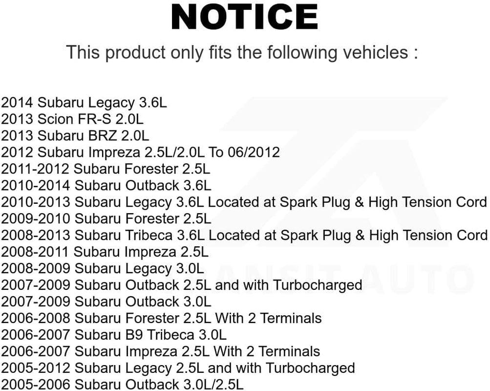 Mpulse Engine Coolant Temperature Sensor SEN-2CTS0056 for Subaru Outback Forester Impreza Legacy Tribeca B9 Scion FR-S BRZ