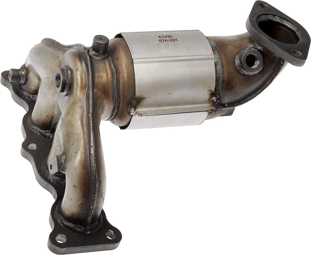 674-091 Manifold Converter - Not CARB Compliant Compatible with Select Hyundai/Kia Models (Made in USA)