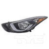 TYC Headlight Assembly for 14-16 Elantra 20-9616-00-9