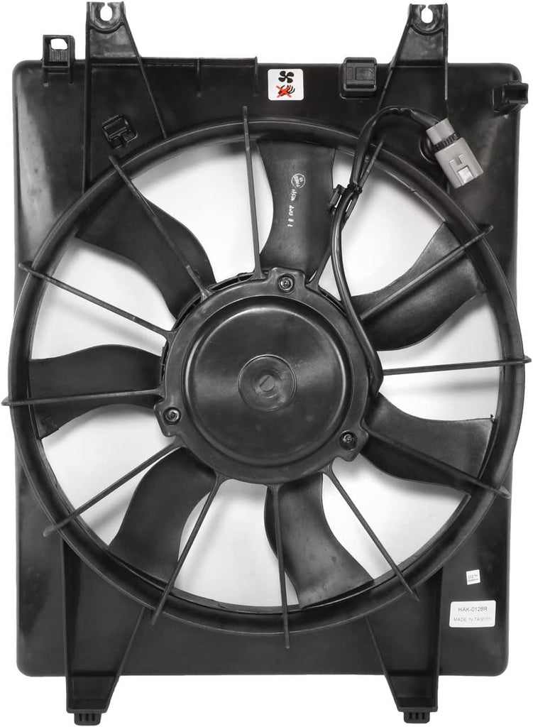 Factory Style Radiator Fan Assembly Compatible with 2007-2012 Veracruz,Oem-Rf-1138