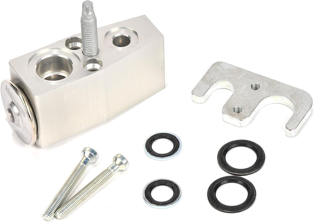 GM Genuine Parts 15-51360 Air Conditioning Evaporator Thermal Expansion Valve Kit with Plate, Seals, Stud, and Bolts